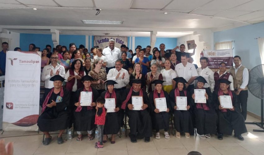 Alfabetizarán a migrantes mayores de 15 años en los albergues de Tamaulipas