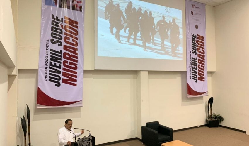 Celebra Tamaulipas, Primer Foro Juvenil Estatal sobre Migración con el compromiso de un gobierno humanista y el respaldo a la migración