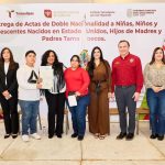 Entrega ITM 250 actas de doble nacionalidad a niñas, niños y adolescentes en Gustavo Díaz Ordaz