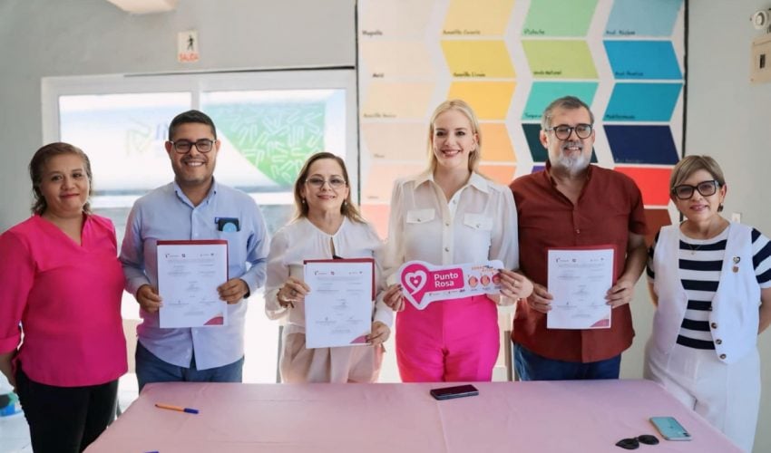 Se suman empresas y organizaciones en Altamira y Tampico al Programa de Puntos Rosa en Tamaulipas