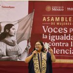 Visita Tamaulipas Citlalli Hernández y llama a construir un país sin violencia contra las mujeres