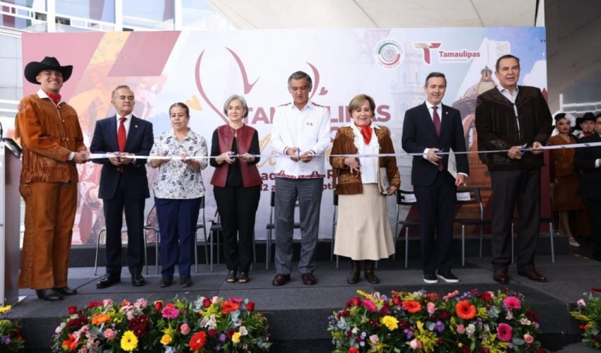 Inaugura Américo muestra cultural de Tamaulipas en el Senado