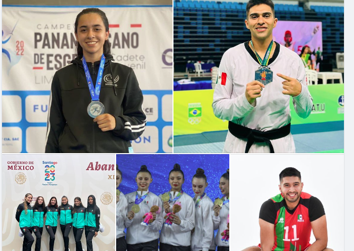 Participarán seis tamaulipecos en los Juegos Panamericanos de Santiago 2023