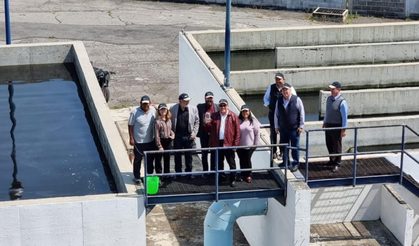 Trabaja Obras Públicas en proyecto de saneamiento integral de aguas residuales en el sur del Estado