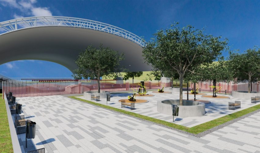 Rehabilitación de área de albercas de la Unidad Deportiva tendrá segunda y tercera etapa