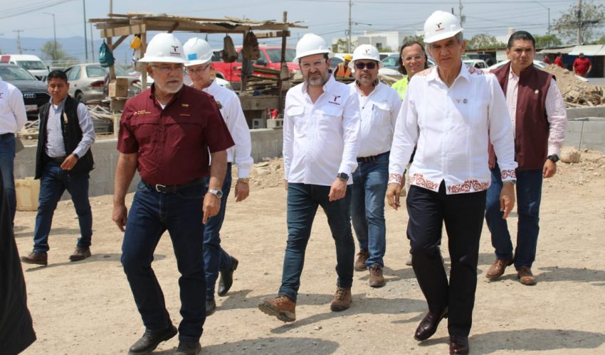 Constata gobernador avance en la construcción de la Ciudad Judicial en Victoria