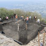 Avanza construcción de asta bandera monumental en Ciudad Victoria