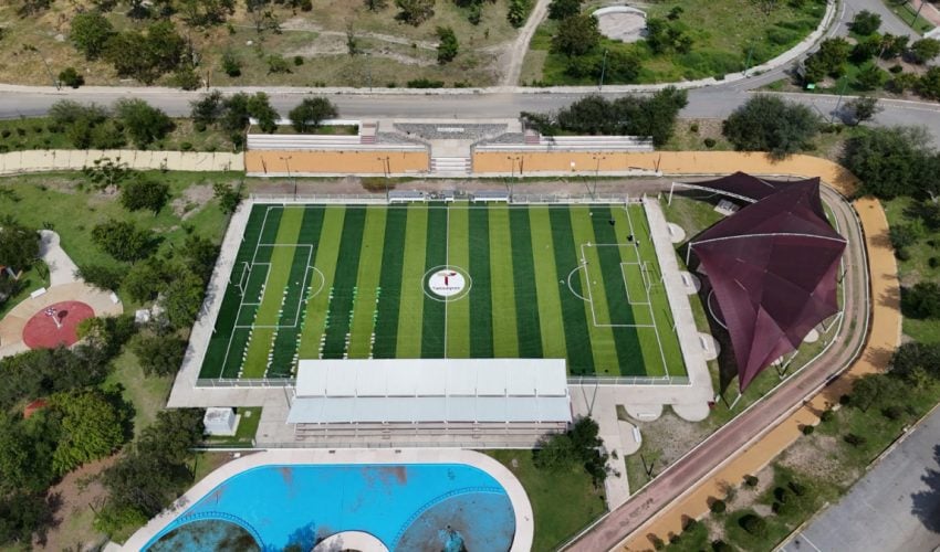 Consolida Tamaulipas el legado del Mundial Social con la entrega de canchas deportivas