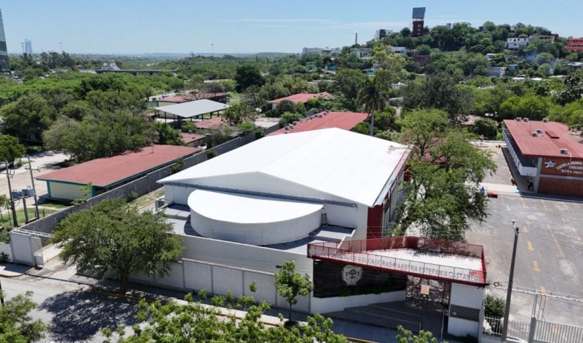 Con infraestructura deportiva, gobierno de Américo fortalece educación en Tamaulipas