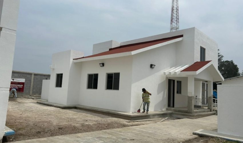 Se Construyen Dormitorios en el Centro de Atención, para la protección de niñas, niños y adolescentes migrantes en Cd. Victoria, Tamaulipas.