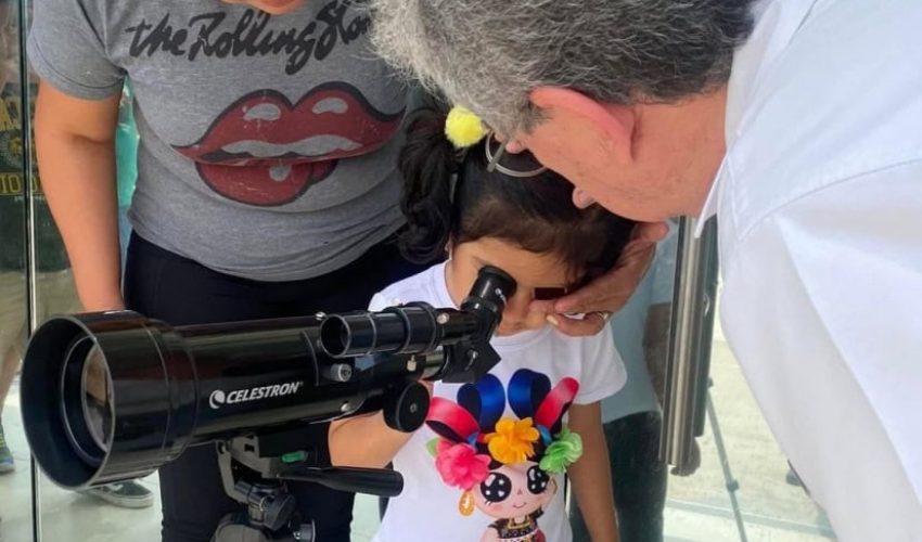 Inicia en el planetario la aventura a través del taller “La Mirada Cósmica”