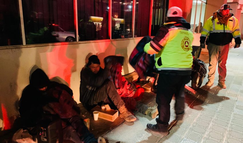 Protección Civil Tamaulipas realizó operativo nocturno en Ciudad Victoria