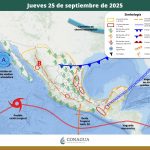 Prevén lluvias por ingreso del Frente Frío No. 4 en Tamaulipas a partir del jueves; persistirán altas temperaturas