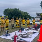 Fortalece Tamaulipas capacidad de respuesta en extracciones vehiculares con curso especializado para personal de Protección Civil y bomberos