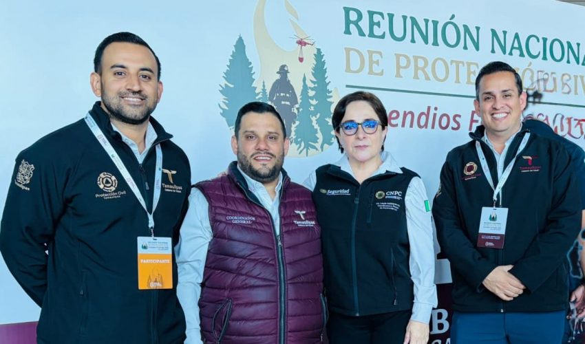 Participa Protección Civil Tamaulipas en Reunión Nacional rumbo a la Temporada de Incendios Forestales 2026