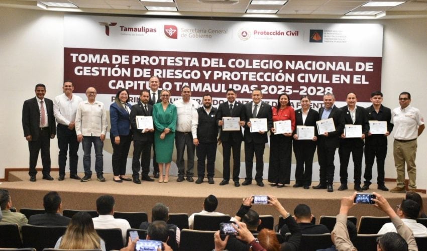 Avanza Tamaulipas en la Gestión Integral de Riesgos