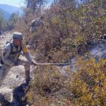 Avanza al 70 % el control del incendio forestal “Puerto del Volcán” en Miquihuana