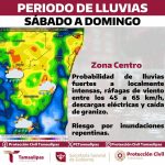 Protección Civil Tamaulipas alerta por ingreso del Frente Frío No. 43