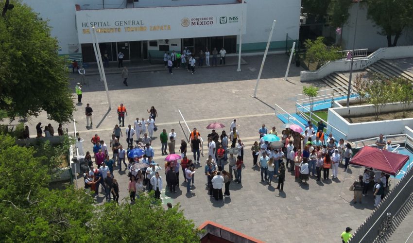 Refuerza Gobierno de Tamaulipas cultura de prevención con amplia participación en el Simulacro Nacional 2026