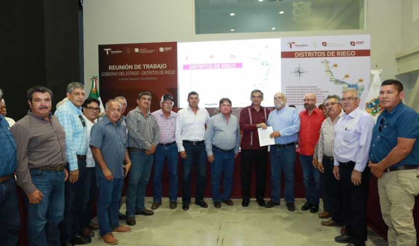 Autoriza Gobernador aumento del 30 por ciento al Programa de Apoyo a la Infraestructura Hidroagrícola