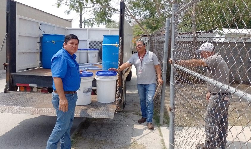 Refuerza Secretaría de Recursos Hidráulicos tratamiento de agua en zonas rurales de Tamaulipas