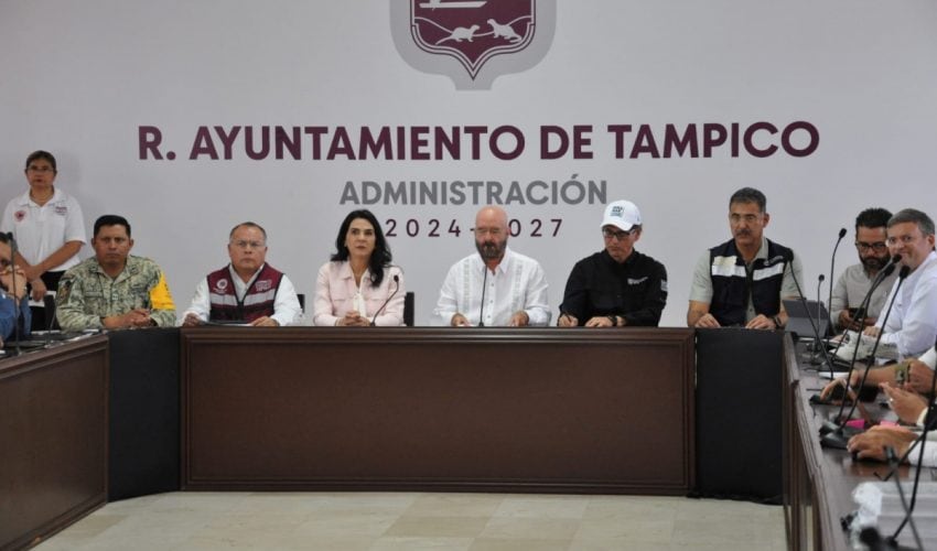 Levantan alerta máxima en el sur de Tamaulipas por avenida del río Pánuco