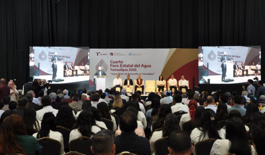 Concluye con éxito Cuarto Foro Estatal del Agua Tamaulipas 2026