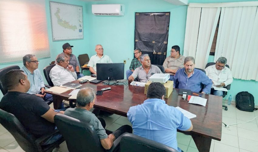 Participa Secretaría de Recursos Hidráulicos en reunión del Comité Hidráulico del Distrito de Riego 092 Río Pánuco