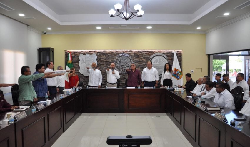 Preside secretario de Recursos Hidráulicos reunión de Consejo de Administración de COMAPA Altamira