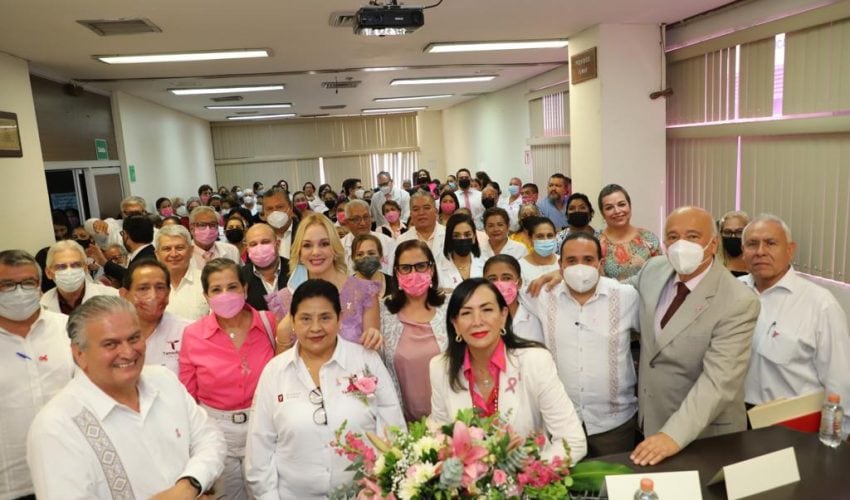 Inicia Tamaulipas actividades de  sensibilización contra el cáncer de mama.