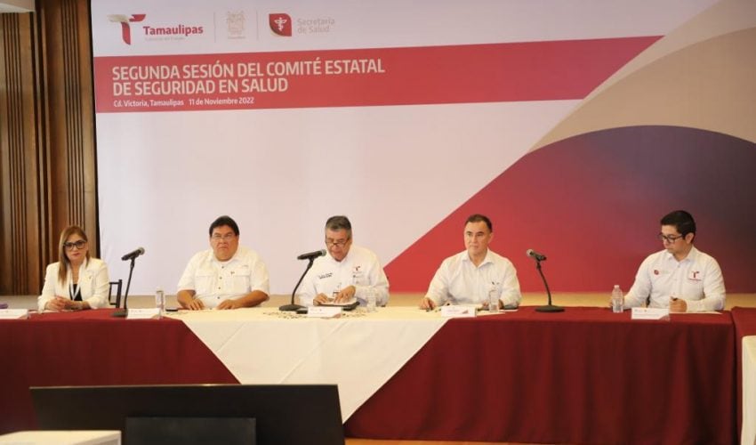 Mantiene acuerdos Comité Estatal de Seguridad en Salud para fortalecer acciones de prevención