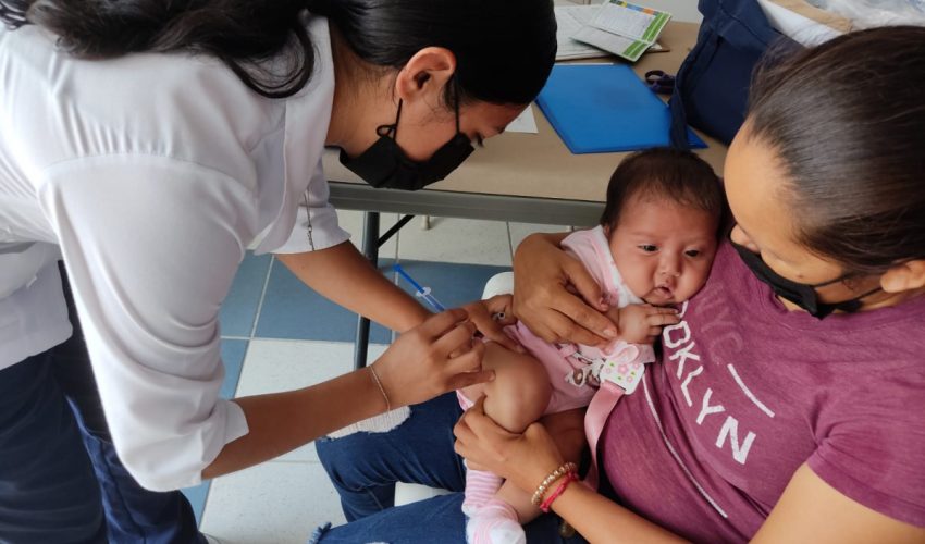 Cuenta Salud con vacunas disponibles para la Poliomelitis