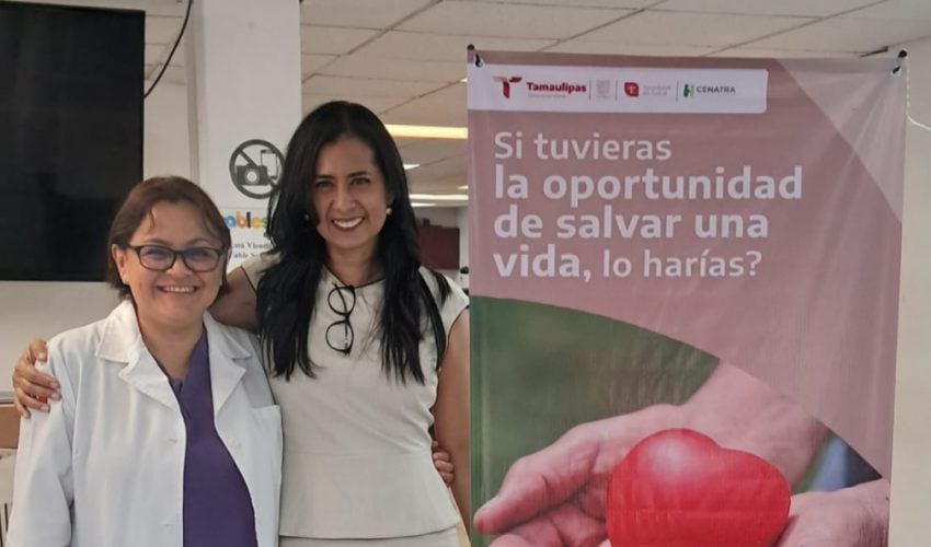 Fortalece SST programa de donación de órganos y tejidos