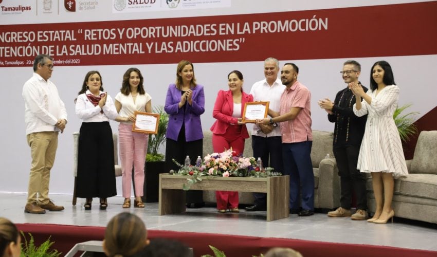 Inaugura SST Congreso  «Retos y Oportunidades en la Promoción y Atención de la Salud Mental y las Adicciones»