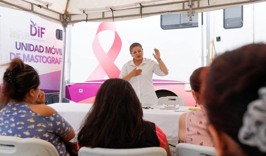 Invita Sistema DIF Tamaulipas a campaña gratuita de mastografía y papanicolaou