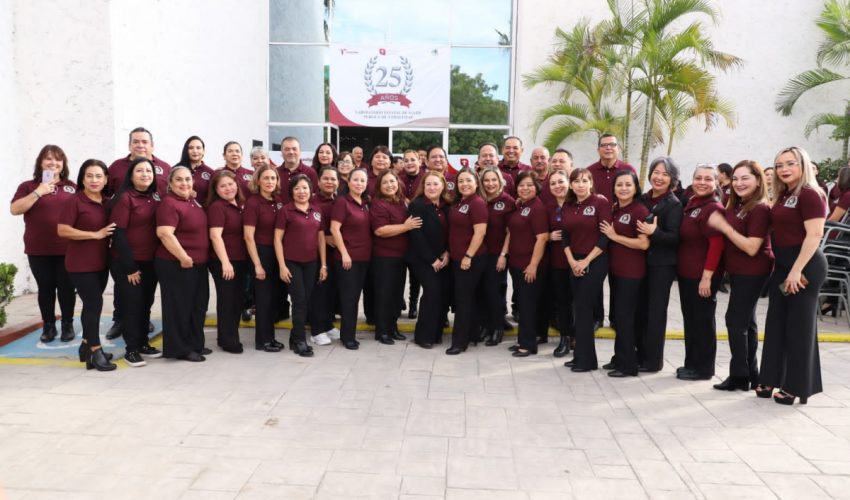 Conmemoran 25 años del Laboratorio Estatal de Salud Pública