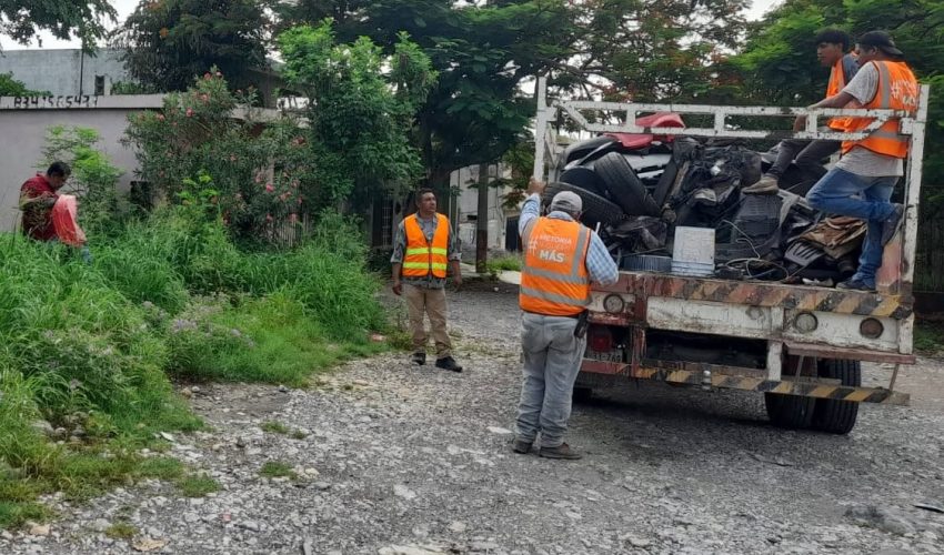 Mantiene SST recorridos para la eliminación de criaderos del dengue