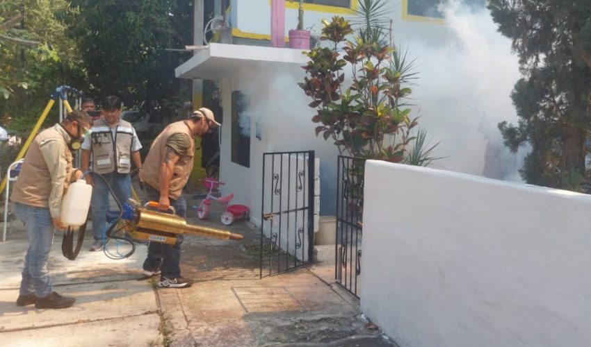 Refuerza SST campaña intensiva contra el dengue en Tamaulipas