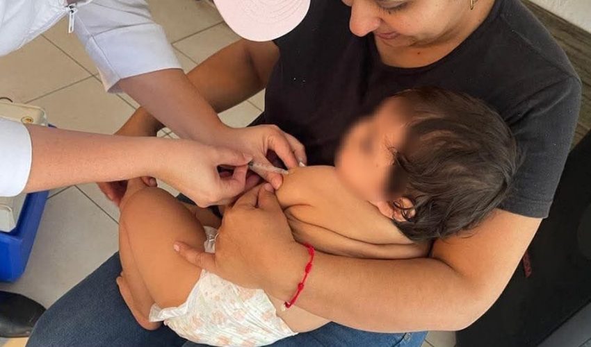Promueve Secretaría de Salud vacuna contra la tosferina