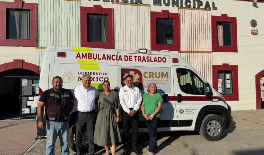 Amplía Salud red de ambulancias en Jiménez, Soto la Marina y Aldama