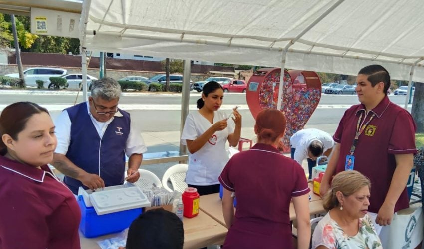 Avanza vacunación contra el sarampión; suman a la fecha 283 mil dosis aplicadas