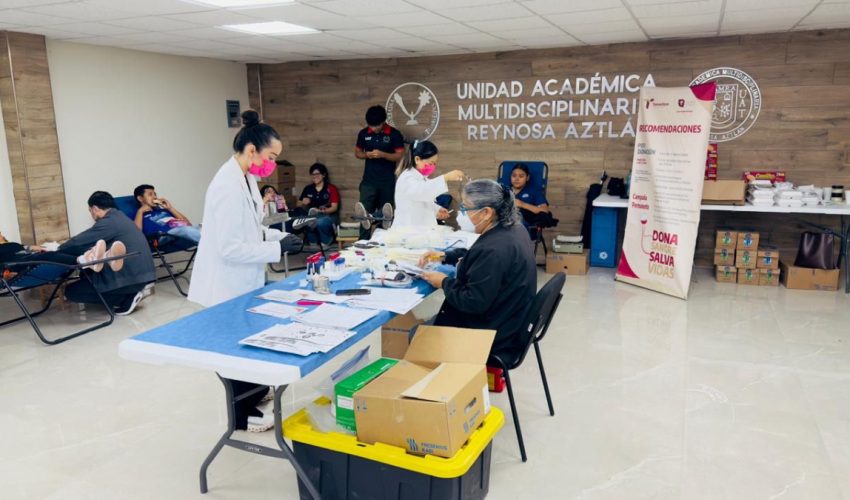 Impulsa Salud campaña intensiva de donación voluntaria de sangre