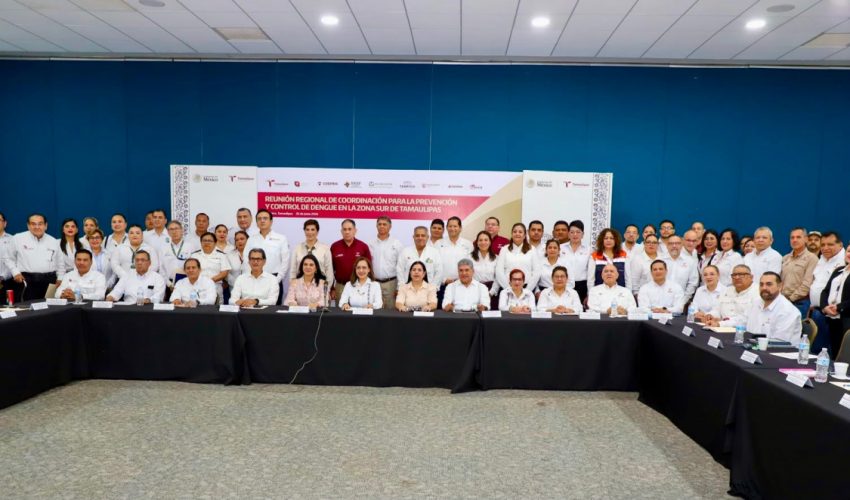  Fortalecen trabajo preventivo contra el dengue en zona sur de Tamaulipas
