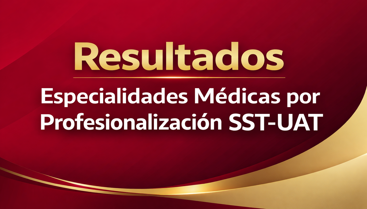 Convocatoria SST – UAT 2026