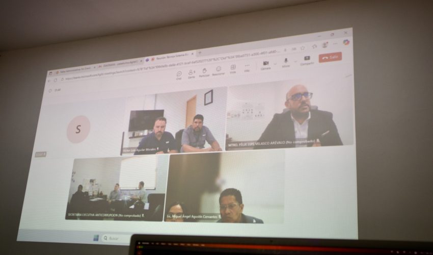 Reunión técnica con la Fiscalía General de Justicia del Estado de Tamaulipas