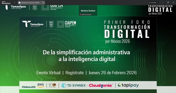 1er Foro virtual de Transformación Digital por México