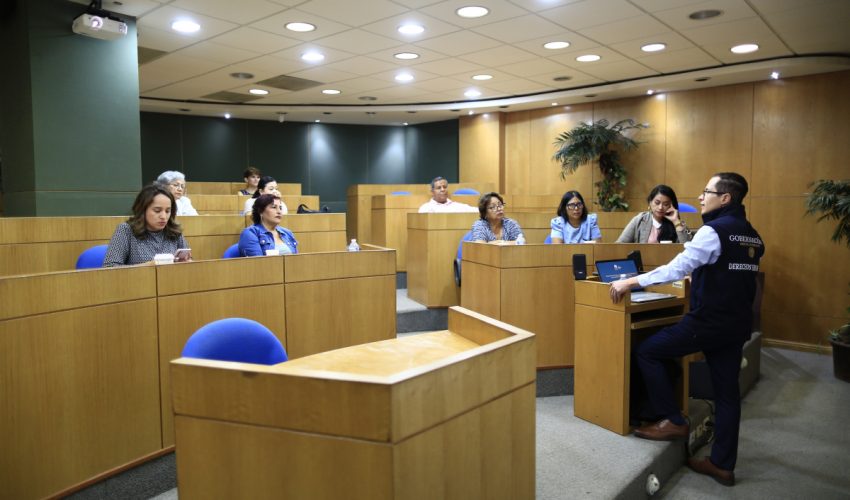 Reciben curso del Mecanismo de Protección a Periodistas y Defensores de Derechos Humanos