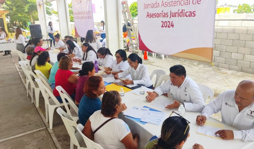 Realiza IDPET exitosa jornada de asesorías jurídicas en Altamira