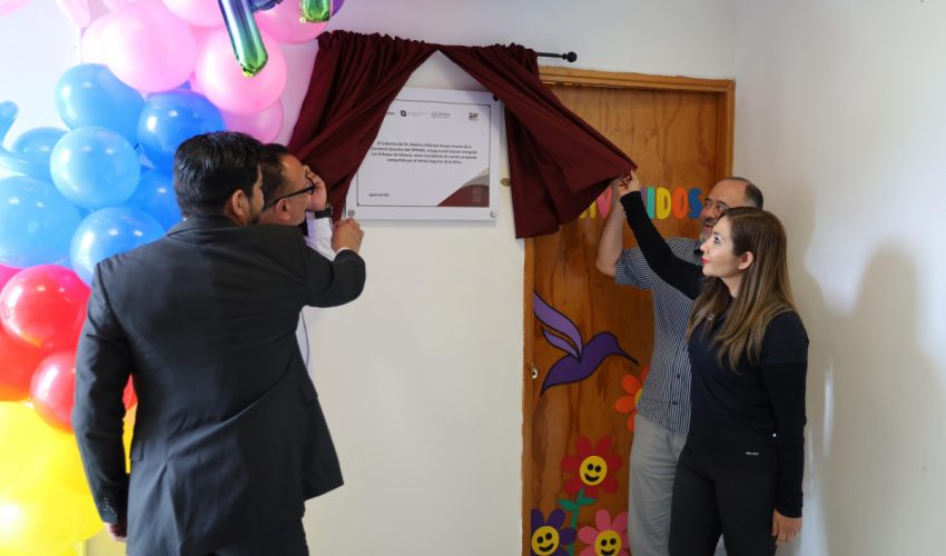 Inaugura SIPINNA nuevo Espacio Amigable con Enfoque de Infancia en Victoria