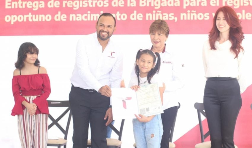Realizan Brigada para el Registro Oportuno de Nacimiento en Altamira